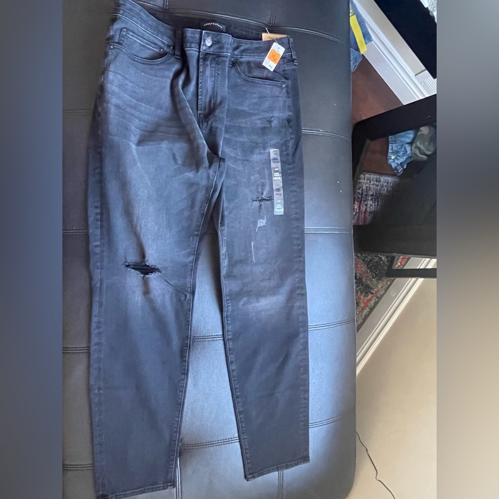 Aeropostale Super Skinny Jeans 38x32 Black